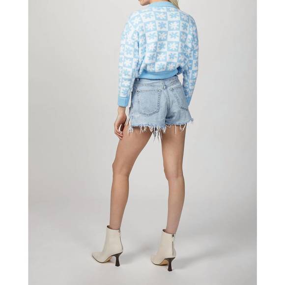 NEW LISA SAYS GAH emma sweater in blue/white - Picture 3 of 5